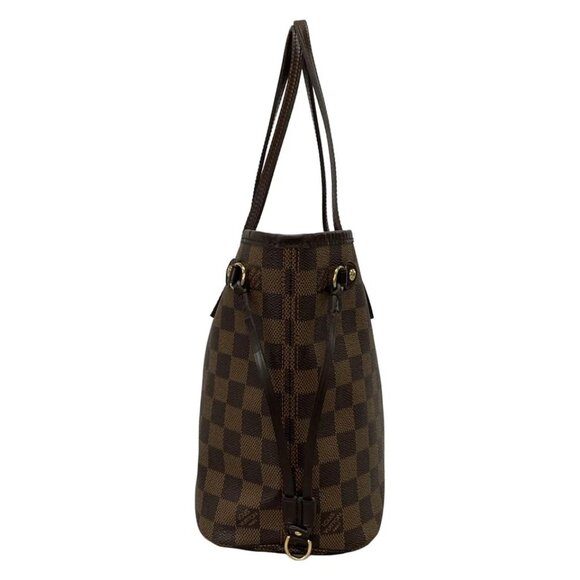 LOUIS VUITTON Neverfull PM Ebene Damier Tote Bag 960-071925 - Picture 4 of 14